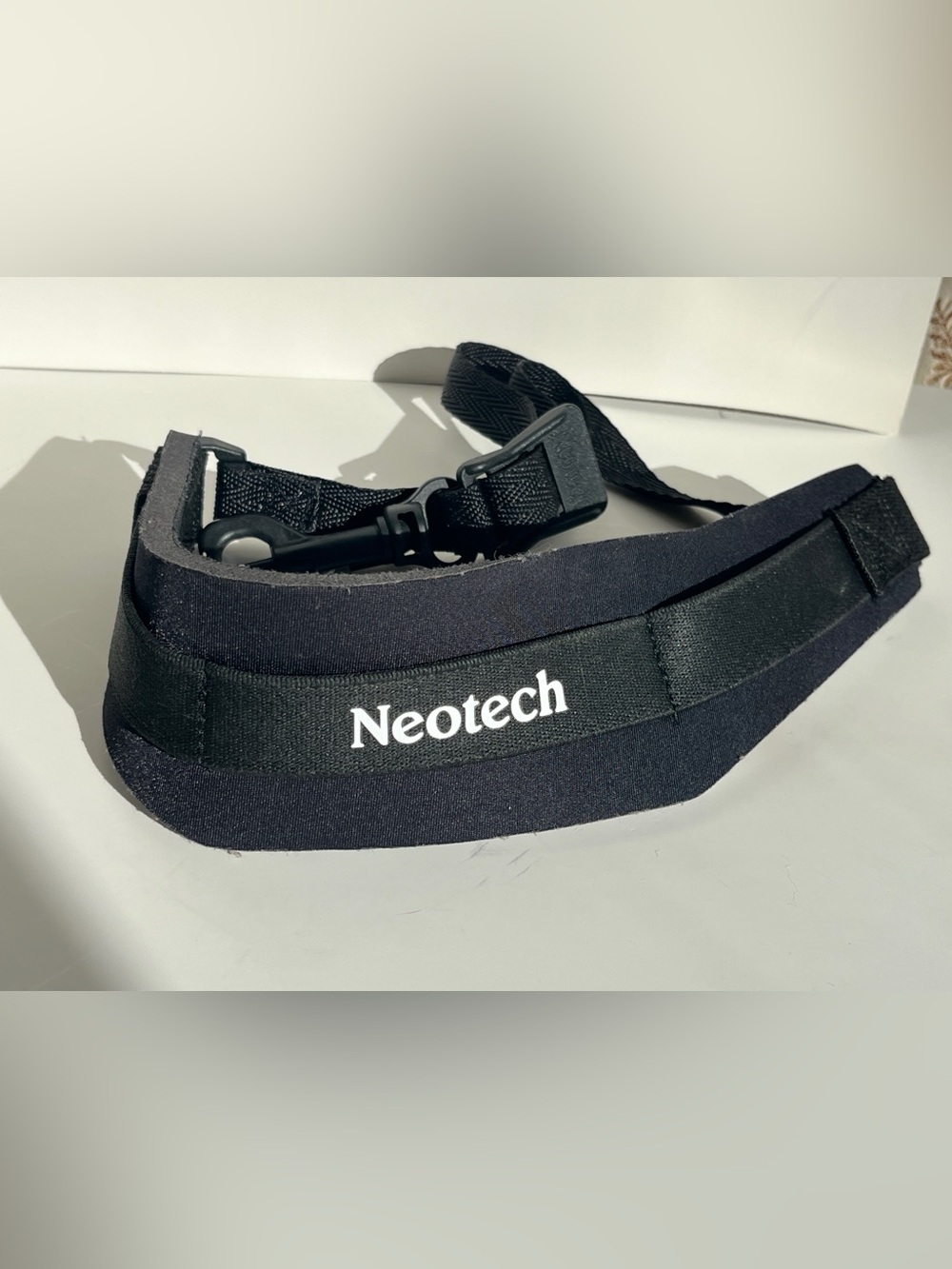 Neotech black saxophone neck holder strap - Neoprene Comfort Neck Strap